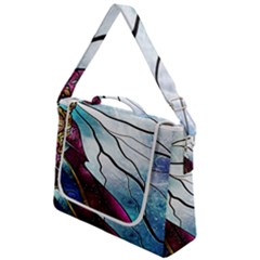 Anna Disney Frozen Stained Glass Box Up Messenger Bag by artworkshop