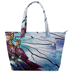 Anna Disney Frozen Stained Glass Back Pocket Shoulder Bag  by artworkshop