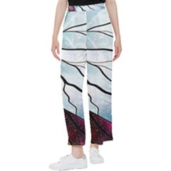 Anna Disney Frozen Stained Glass Women s Pants  by artworkshop