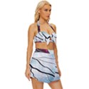 Anna Disney Frozen Stained Glass Vintage Style Bikini Top and Skirt Set  View3