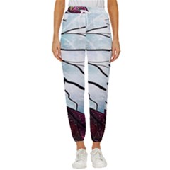 Anna Disney Frozen Stained Glass Cropped Drawstring Pants by artworkshop