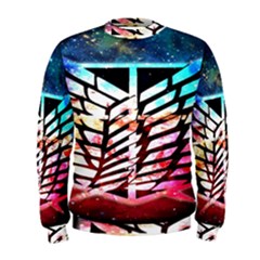 Attack On Titan Shingeki Galaxy Men s Sweatshirt by artworkshop