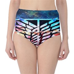 Attack On Titan Shingeki Galaxy Classic High-waist Bikini Bottoms by artworkshop