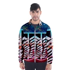 Attack On Titan Shingeki Galaxy Men s Windbreaker by artworkshop