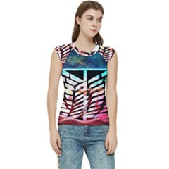 Attack On Titan Shingeki Galaxy Women s Raglan Cap Sleeve Tee by artworkshop