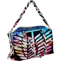 Attack On Titan Shingeki Galaxy Canvas Crossbody Bag by artworkshop