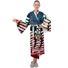 Attack On Titan Shingeki Galaxy Maxi Velour Kimono by artworkshop