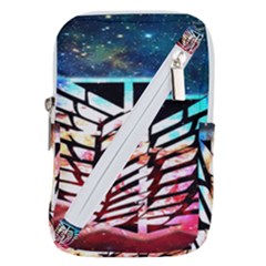 Attack On Titan Shingeki Galaxy Belt Pouch Bag (small) by artworkshop