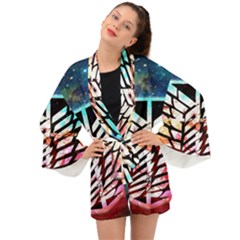 Attack On Titan Shingeki Galaxy Long Sleeve Kimono by artworkshop