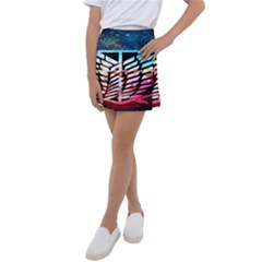 Attack On Titan Shingeki Galaxy Kids  Tennis Skirt by artworkshop