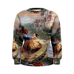 Beauty And The Beast Castle Women s Sweatshirt by artworkshop