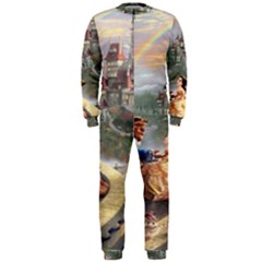 Beauty And The Beast Castle Onepiece Jumpsuit (men) by artworkshop