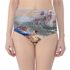 Beauty And The Beast Castle Classic High-waist Bikini Bottoms by artworkshop