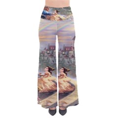 Beauty And The Beast Castle So Vintage Palazzo Pants by artworkshop