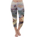 Beauty And The Beast Castle Capri Winter Leggings  View1