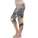 Beauty And The Beast Castle Capri Winter Leggings  View2