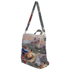 Beauty And The Beast Castle Crossbody Backpack by artworkshop