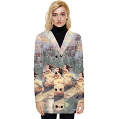 Beauty And The Beast Castle Button Up Hooded Coat 