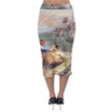 Beauty And The Beast Castle Midi Pencil Skirt View2