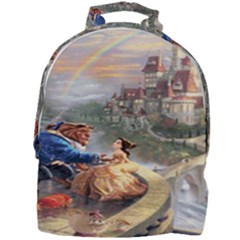 Beauty And The Beast Castle Mini Full Print Backpack by artworkshop