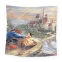 Beauty And The Beast Castle Square Tapestry (Large) View1