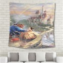 Beauty And The Beast Castle Square Tapestry (Large) View2