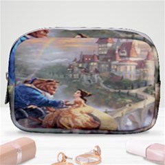 Beauty And The Beast Castle Make Up Pouch (small) by artworkshop