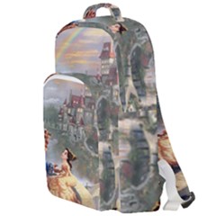 Beauty And The Beast Castle Double Compartment Backpack by artworkshop