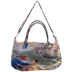 Beauty And The Beast Castle Removal Strap Handbag by artworkshop