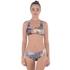 Beauty And The Beast Castle Criss Cross Bikini Set by artworkshop