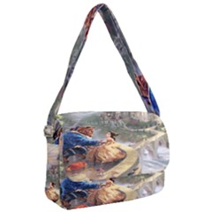 Beauty And The Beast Castle Courier Bag by artworkshop