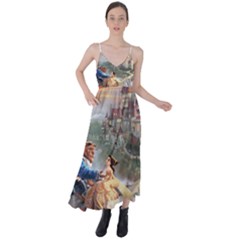 Beauty And The Beast Castle Tie Back Maxi Dress by artworkshop