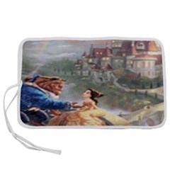 Beauty And The Beast Castle Pen Storage Case (m) by artworkshop