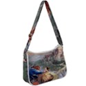 Beauty And The Beast Castle Zip Up Shoulder Bag View1