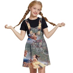 Beauty And The Beast Castle Kids  Apron Dress by artworkshop