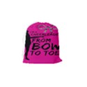 Bow To Toe Cheer Drawstring Pouch (Small) View2