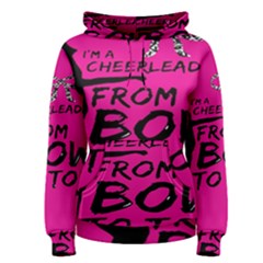 Bow To Toe Cheer Women s Pullover Hoodie by artworkshop