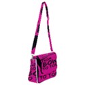 Bow To Toe Cheer Shoulder Bag with Back Zipper View1