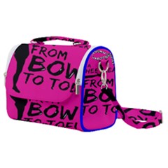 Bow To Toe Cheer Satchel Shoulder Bag by artworkshop