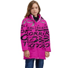 Bow To Toe Cheer Kid s Hooded Longline Puffer Jacket