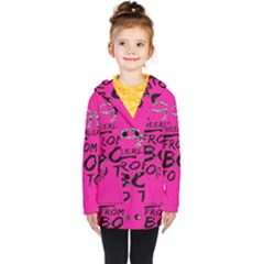 Bow To Toe Cheer Kids  Double Breasted Button Coat by artworkshop