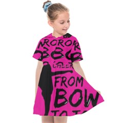 Bow To Toe Cheer Kids  Sailor Dress by artworkshop