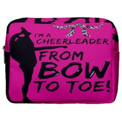 Bow To Toe Cheer Make Up Pouch (large)