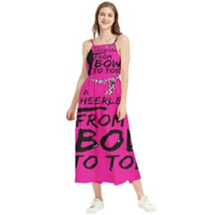 Bow To Toe Cheer Boho Sleeveless Summer Dress by artworkshop