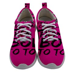 Bow To Toe Cheer Athletic Shoes by artworkshop