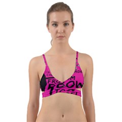 Bow To Toe Cheer Wrap Around Bikini Top