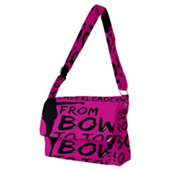 Bow To Toe Cheer Full Print Messenger Bag (m) by artworkshop