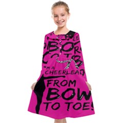 Bow To Toe Cheer Kids  Midi Sailor Dress by artworkshop