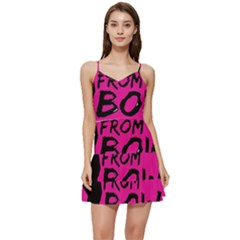 Bow To Toe Cheer Short Frill Dress by artworkshop