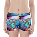 Browning Deer Glitter Galaxy Boyleg Bikini Wrap Bottoms View1